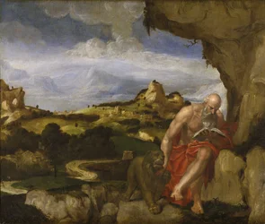 Der heilige Hieronymus in der Wildnis, 16. Jahrhundert